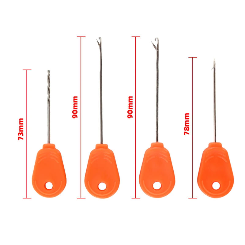 Description Picture 2 of item4pcs Carp Fishing Bait Needle With Box Fishing Bait Tools Fishing Accessories BT05