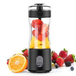 Portable Blender USB Rechargeable Smoothie Mini Blender Multi Function Electric Juicer Maker for Smoothies Shakes Fruit Blender