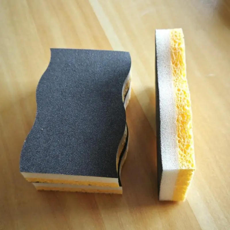 Description Picture 5 of item2/6/12Pcs Wood Pulp Cotton Cleaning Sponge Double Sided Dish Washing Scrubber Pad Eco-Friendly Scrubbing Sponge for Kitchen