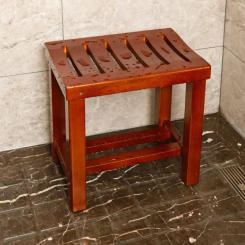 Wooden Shower Bathroom Chairs Senior Pregnant Auxiliary Bathroom Stools Modern Items Muebles Hogar Bathroom Furniture CM50YS