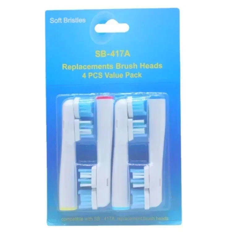 Description Picture 3 of item4PCS/Pack Soft Bristles Replacement Electric Tooth brush Head For oral B