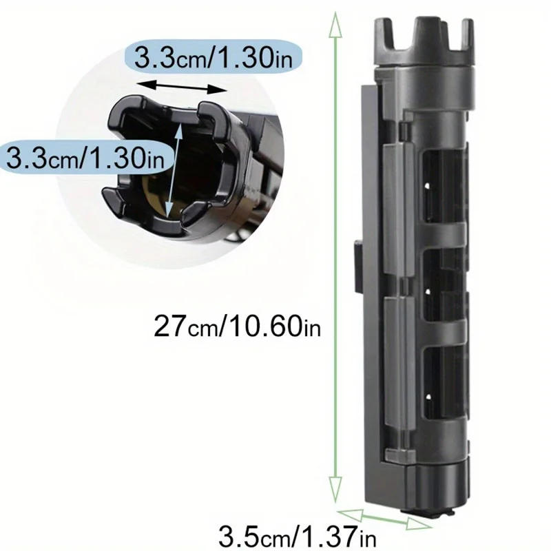 Description Picture 2 of item1pc Ackibbik Fishing Box Rod Holder Fish Box Rod Stand 로드거치대 Fishing Boxes Pole Accessories Fish Barrel Rack Holder