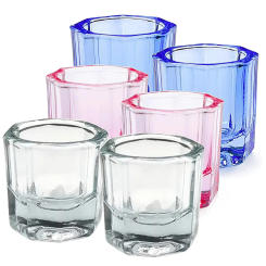 Nail Tool Crystal Cup Small Octagonal Crystal Cup Lidless Making Crystal Nail Liquid Cup Mixing Cup Set
