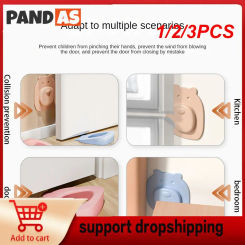 1/2/3PCS Removable Door Barrier Non-toxic Detachable Door Lift Easy To Install Crash Pad Shockproof Durable Door Stopper