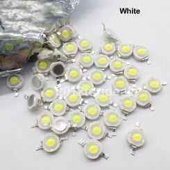 10 -1000 pcs Real Full Watt 1W 3W High Power LED lamp Bulb Diodes SMD 110-120LM LEDs Chip For 3W - 18W Spot light Downlight
