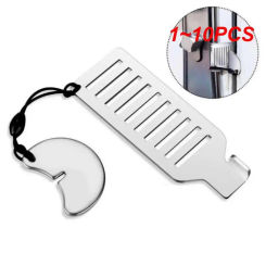 1~10PCS Door Lock Security For Travel Heavy Duty Portable Door Lock Stoppers Hotel Door Jammer Home Security Lock Device