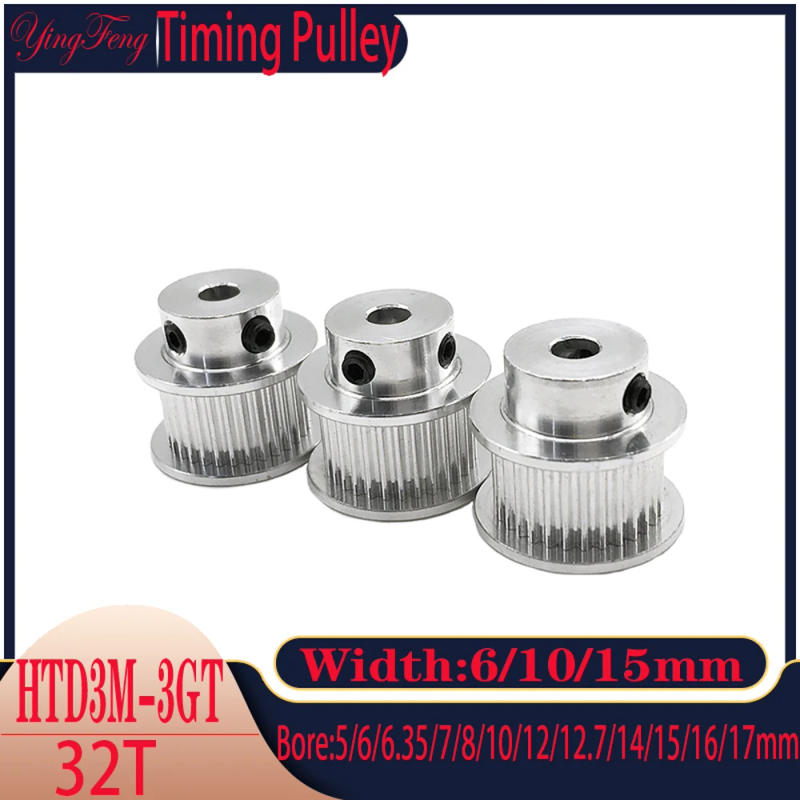 Description Picture 6 of item3GT Timing Belt GT3 80 Tooth Belt Pulley Synchronous Wheel Width 10/15mm Aperture 6mm-25mm Gear 3D Printer Transmission Parts