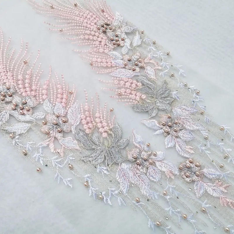 Description Picture 3 of itemEmbroidery Sewing On Patches Sequin Embroidery Sequined Embroidery Patches DIY Phoenix Tail Patch Sequins Patches Stage Costumes