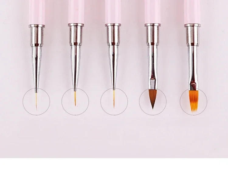 Description Picture 5 of itemNail Art Brush Professional Thin Liner for Manicure Decoration Brushes Set Nails Paint Uv Gel Acrylic Decorating Brushes Tools