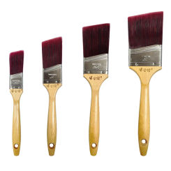 Pro Grade Paint Brushes Art paint brush 1.5" 2" 2.5" 3" Angle Brushes