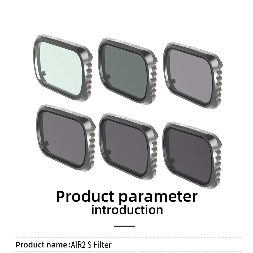 Description Picture 2 of itemDrone Filters For DJI Mavic Air 2S Lens Filter UV/CPL/NDPL4/8/16/32/64/1000 Star Night GND Gradient For Mavic Air 2S Accessories