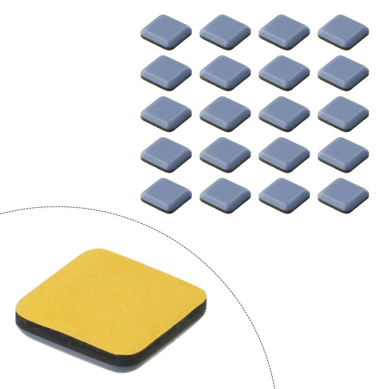 Description Picture 5 of item20pcs Furniture Sliders Pads Sliding Block Table Chair Leg Mat Floor Protector For Sofa Desk Dressing Table Chair Bed