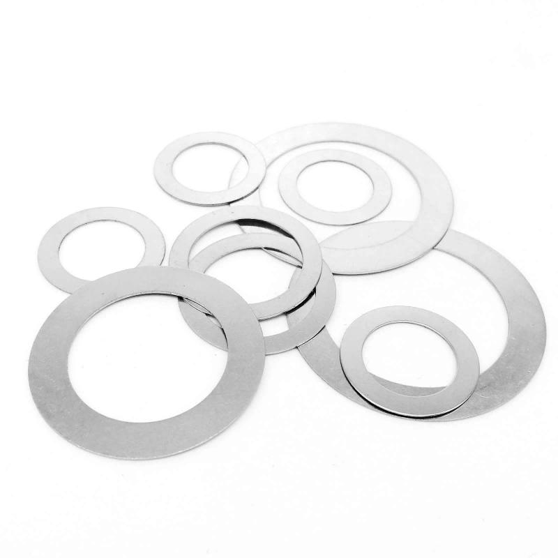 Description Picture 3 of item250pcs/box 0.1mm Thick Ultra Thin Flat Washer Plain Ultrathin Adjusting Shim Mix M3 M4 M5 M6 M8 Set Kit 304 A2 Stainless Steel