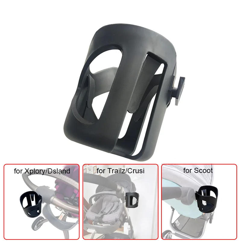 Description Picture 2 of itemBuggy Cup Holder For Stokke Beat Crusi Trailz Scoot Xplory X V3 V4 V5 V6 Dsland Pushchair Drink Holder Baby Stroller Accessories