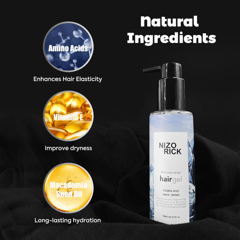 Description Picture 6 of itemMen's hair gel water lasting styling micro-fragrance moisturizing styling gel spray