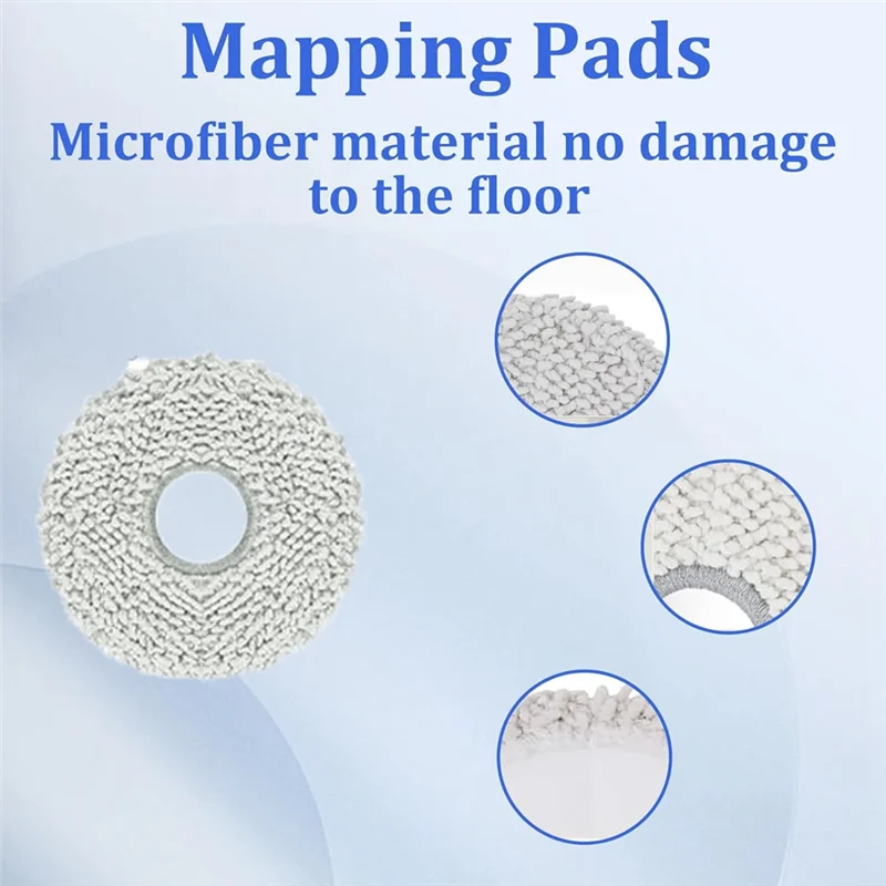 Description Picture 6 of item-MEOF Replacement Accessories Kit For Ecovacs Deebot T50 Max Pro Omni Vacuum Cleaner, Parts Included