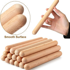 2pcs Wooden Drum Sticks for Kids - Classical Music Rhythm Sticks for Beginners - Perfect Percussion Toy Gift for Kids