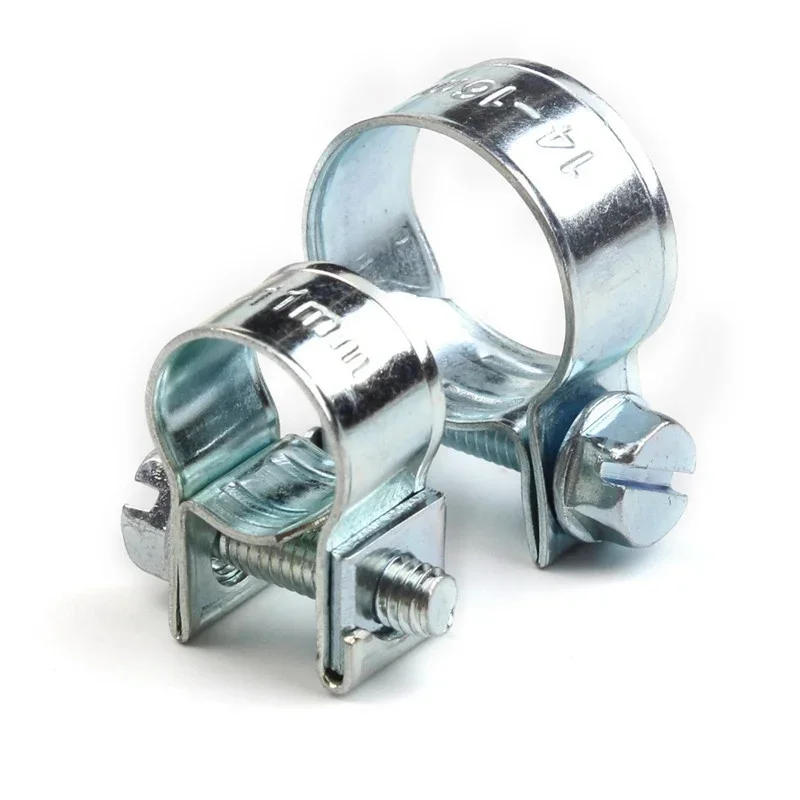 Description Picture 5 of item10PCS 6-20mm Mini Hose Clamp Double Ears Clamp 8-18mm Worm Drive Fuel Water Hose Pipe Clamps Clips Hose Fuel Clamps