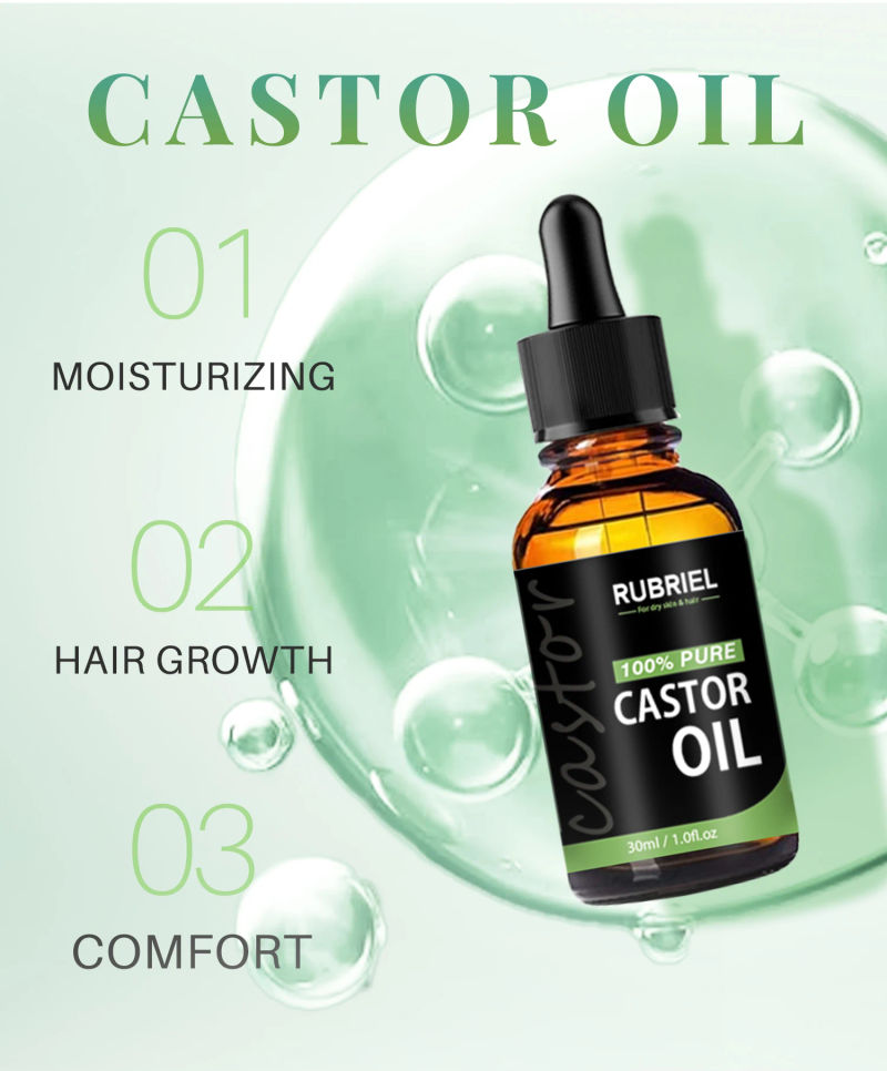 Description Picture 4 of itemCastor Oil Eyelash Growth Serum Essential Oil Thickening Lengthening Nourishing
