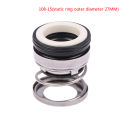 1Pc 108 Series Fit 8-20mm OD Shaft Water Pump Mechanical Shaft Seal Single Spring Shaft Ring Water Seal Pump Accessories