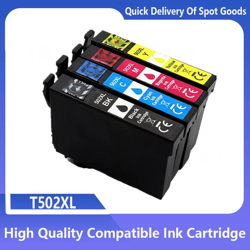 Description Picture 2 of itemT502XL 502 502XL full Ink Cartridge with Chip Compatible for epson XP5100 xp5105 WF2860 WF2865 printers