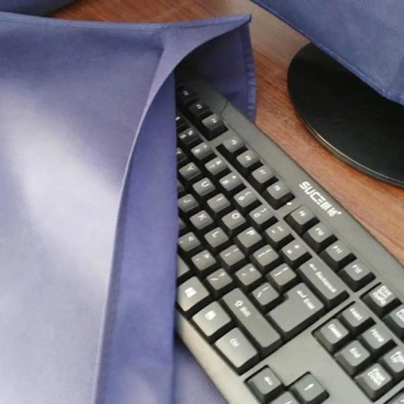 Description Picture 5 of item3PCS 19 To 34 Inches Desktop Computer Dust Cover Blue LCD Screen Cover Durable Computer Protective Cover for Computer