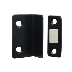 Punch Free Closet Door Stopper Strong Magnetic L-shaped Sliding Door Stop Ultra Thin Invisible Anti Collision Furniture Device