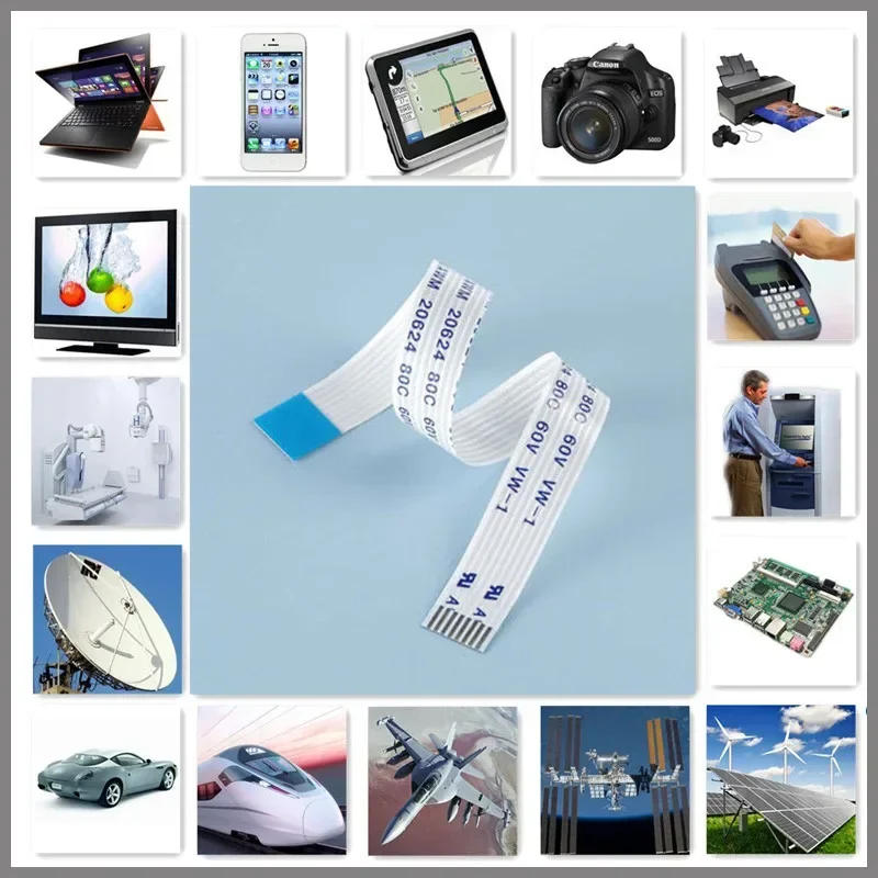 Description Picture 5 of item10PCS FPC/FFC Ribbon Flexible Flat Cable Pitch 0.5MM 34P Wire Length 6/10/15/20/25/30/40CM