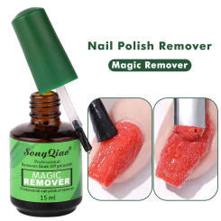 15ml Professional Remover Nail Gel Set With Pusher Magic Burst Soak Off Lacquer Degreaser Nails Cleanser Manicure Tools Supplies