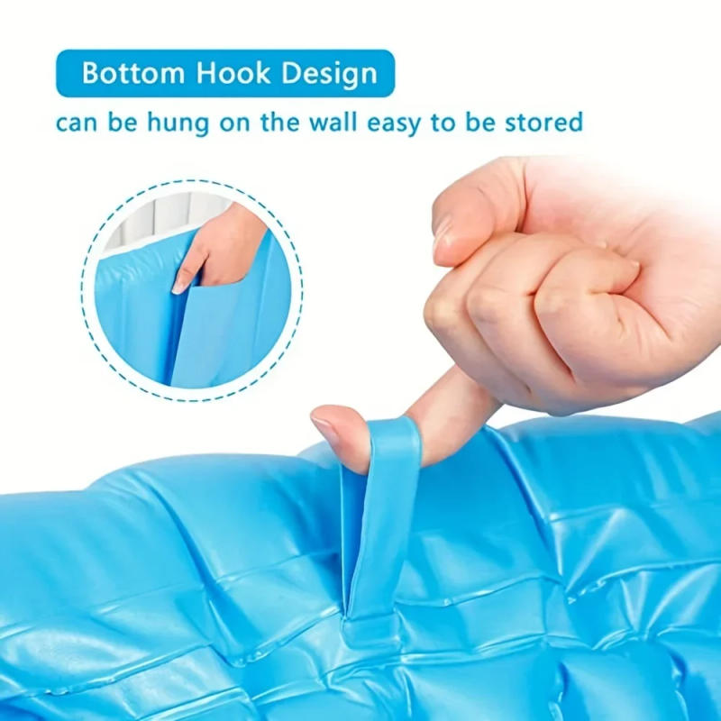 Description Picture 6 of itemBaby Inflatable Bathtub Portable Travel Baby Infant Bath Tub Toddler Foldable Non-Slip Shower Basin Swimming Pool for Newborn