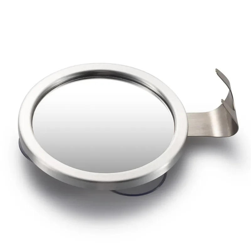 Description Picture 5 of itemStainless Steel Anti Fog Shower Mirror Bathroom Shaving Mirror wall Vanity Makeup Mirror Bathroom Supplies With Suction Cup Hook