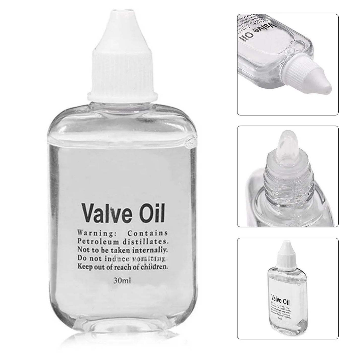 Description Picture 6 of itemValve Lubricating Oil Brass Clarinet For Saxophone Instruments Key Oil Parts Slide Trumpet 9*4*1.8cm Brand New