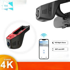 HD 4K 2160P WiFi Car DVR Dash Cam Camera 2K 1600P  24H Parking Monitor APP Control Car Driving Video Recorder for all cars