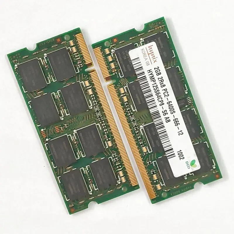 Description Picture 6 of itemDDR2 RAMS 2GB 800MHz Laptop Memory DDR2 2GB 2RX8 PC2-6400s-666-12 SODIMM 1.8V