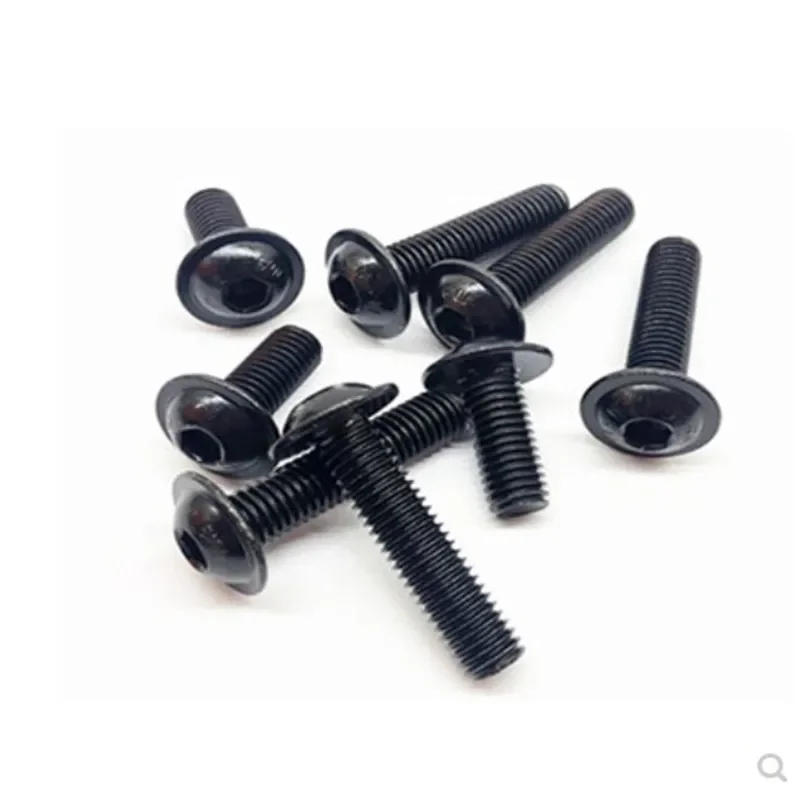 Description Picture 3 of itemM3 M4 M5 M6 M8 M10 ISO7380.2 Grade 10.9 black Flange  Button Head screw With Washer Collar Inner Hex Socket Allen Screws Bolt