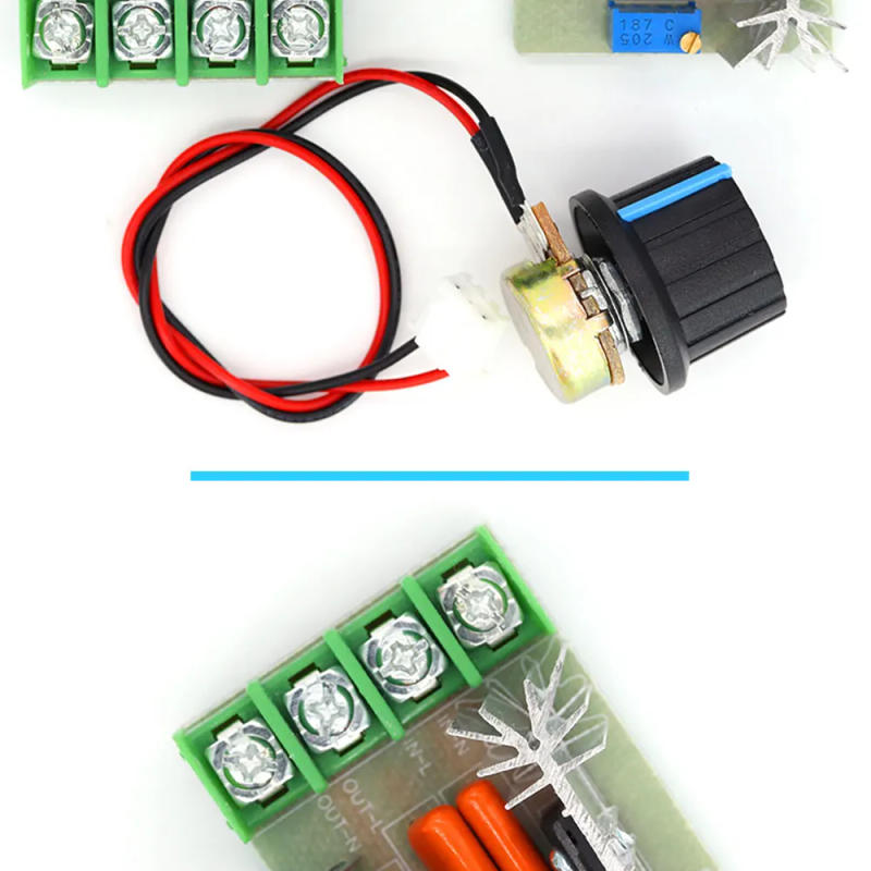 Description Picture 5 of itemAC 220V 2000W SCR Voltage Regulator Dimming Dimmers Motor Speed Controller Thermostat Electronic Voltage Regulator Module Javino
