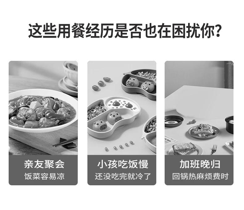 Description Picture 4 of itemNew Warm Dishes Board 220V  2-gear Temperature Control Home Hot Plate Winter Dining Table Insulation Board Mug Warmer кружка