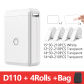4 Rolls T Bag