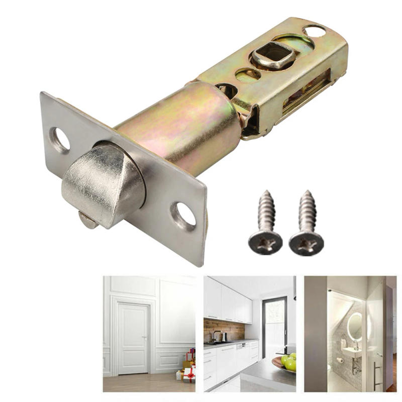 Description Picture 3 of item1pcs Stainless Steel Internal Bathroom Privacy Door Lock Passage Latch Lockbody 41mm Holeccccccccccccccccccccccccccccccc