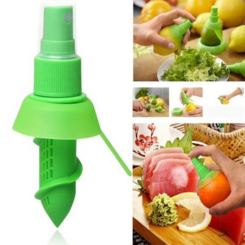 Description Picture 4 of itemManual Orange Juice Squeeze Juicer Lemon Spray Mist Orange Fruit Squeezer Sprayer for Salad Fresh Flavor Kitchen Cooking Tools