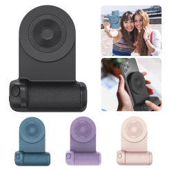 Magnetic Camera Handle Camera Bracket Magsafe Desktop Wireless Charger 3 in 1 Smart Bluetooth Handheld Anti-shake Selfie Stick