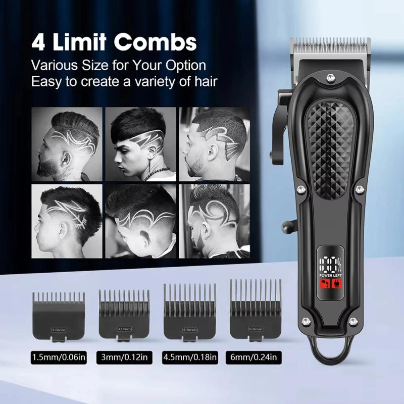 Description Picture 2 of itemProfessional USB Rechargeable Hair Clipper And Beard Trimmer Cordless Grooming Kit Ideal Gift for Men