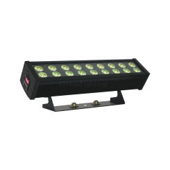 2 pieces 18X15W City Color Rgbwa UV 6In1 Waterproof Ip65 Led Wash Light For Outdoor Park Building