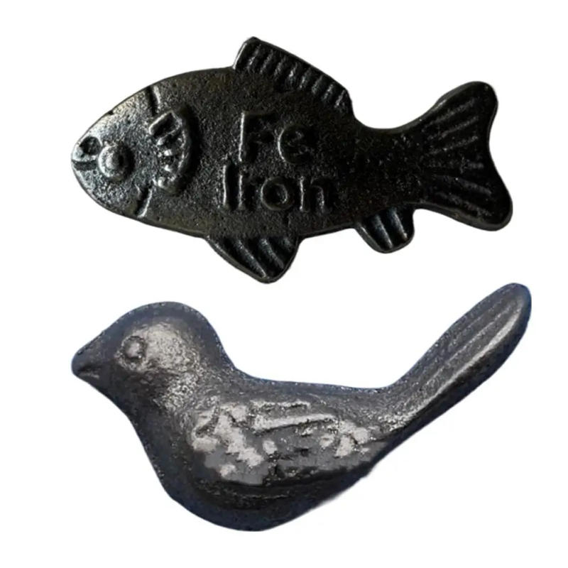 Description Picture 6 of item1/2Pcs Fish Casting Accessories Kitchen Cooking Tools Iron Fish Accessories Applicable To A Variety Of Cooking Scenarios