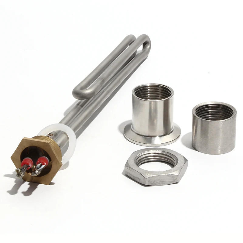 Description Picture 5 of itemLujinxun Stainless Steel Electrical Heating Element Booster Tube For Water Boiler ,1"/DN25/32mm, AC110V/220V/380V,1/2/3/4/6KW