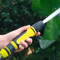 Adjustable High Pressure Nozzle Pipe Fittings Portable Garden Watering Nozzle Plastic Irrigation Spray Outdoor Cleaning