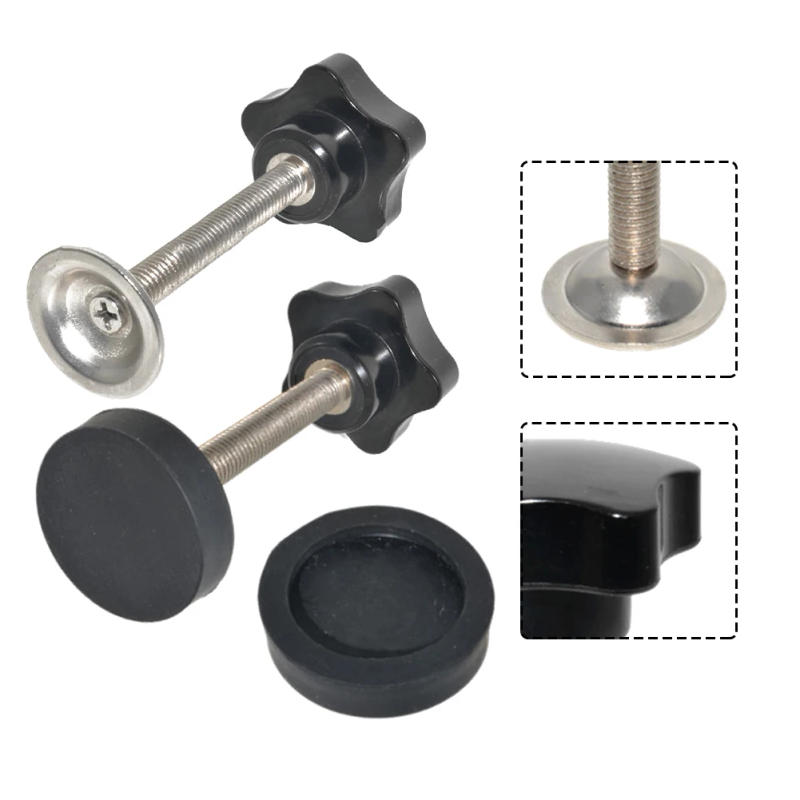 Description Picture 4 of itemStar Knobs Thread Clamping Knob Screws Bolt Plastic Star Shape Head Thread Clamping Thumb Handle Machine Screw Bolts