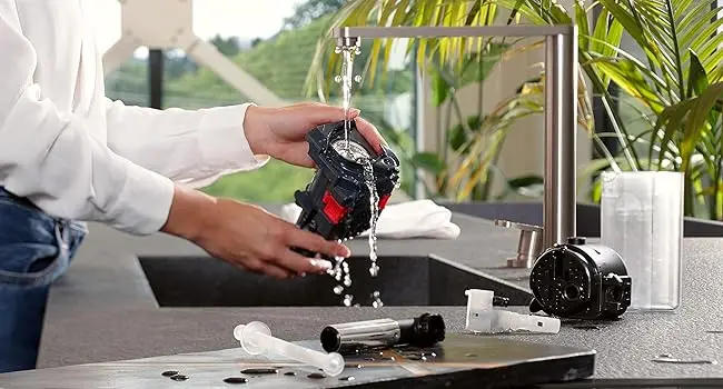 Description Picture 6 of itemEspresso & Coffee Machine with Automatic Milk Frother, One Touch Latte, Cappuccino, Built-in Grinder, Silver, ECAM22080SB