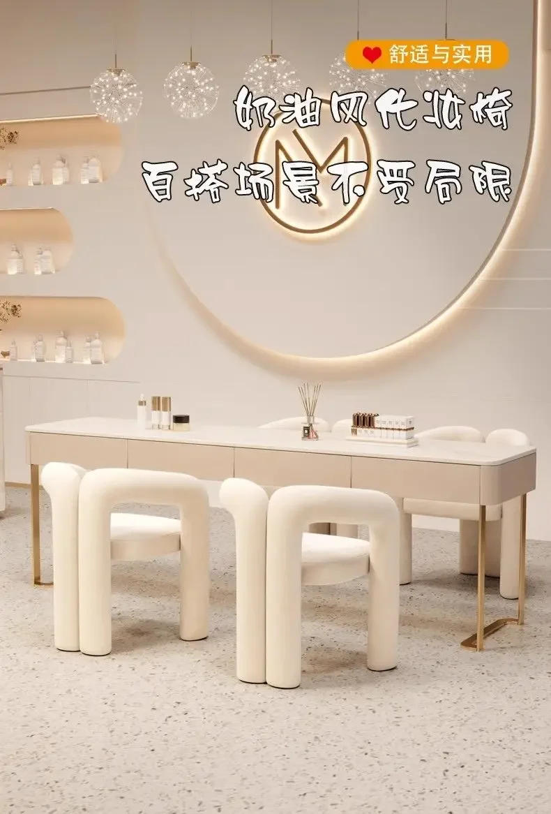 Description Picture 2 of itemLiving room furniture chair modern minimalist bedroom home dressing table stool makeup chair