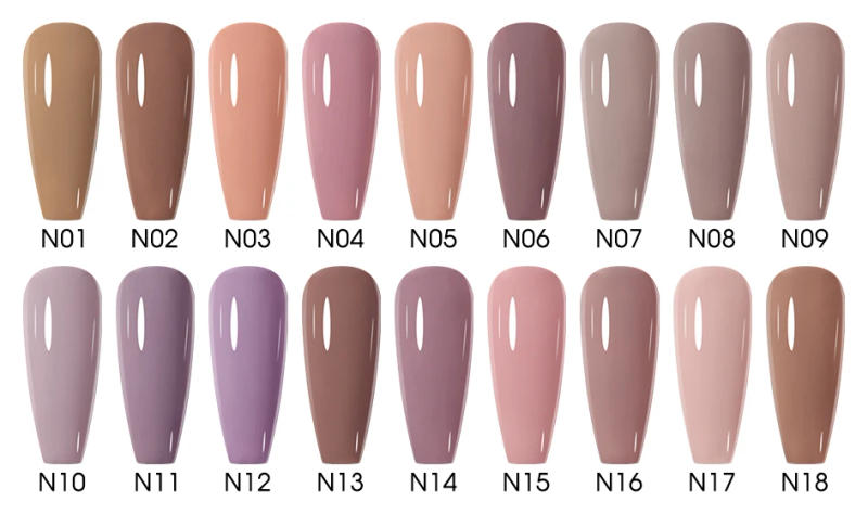 Description Picture 4 of itemNAILCO 15ml Black Series Nail Gel Polish 333 Colors Blue UV&LED Gel Varnish Nude Red Soak Off Semi Permanent UV Nail Gel Varnish